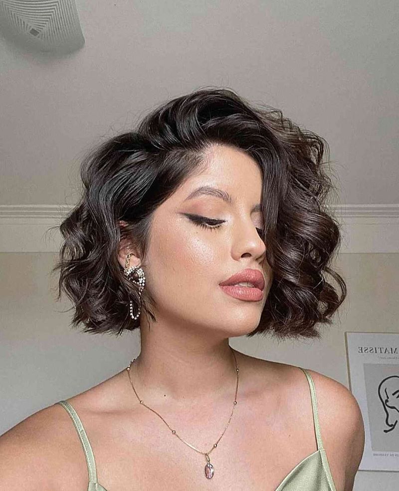 19. Side-Part Bob