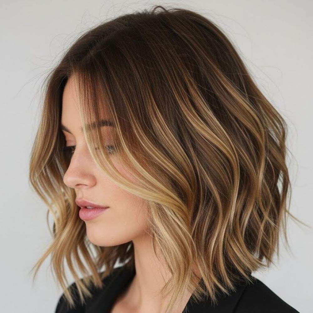 Angled Lob for Slim Look
