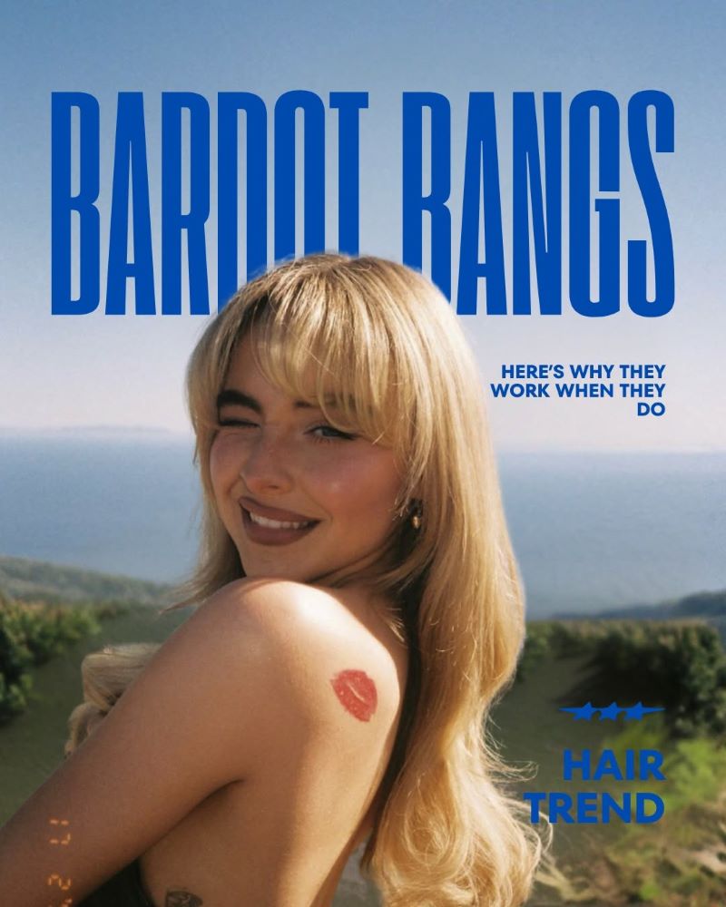Bardot Bangs for a Soft Retro Feel