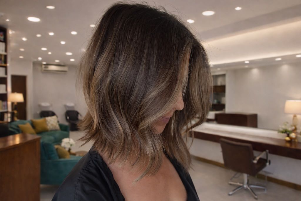 Blunt Bob with Light Internal Layers