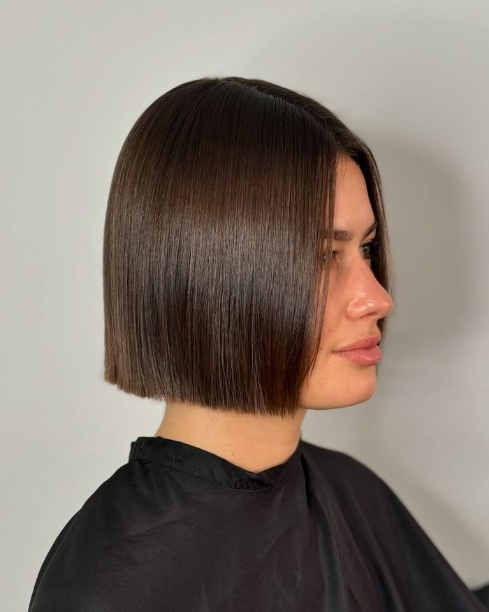 Chin-Length Blunt Cut
