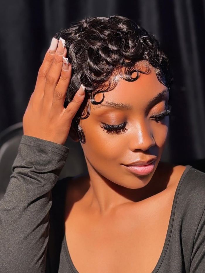 Curly Pixie