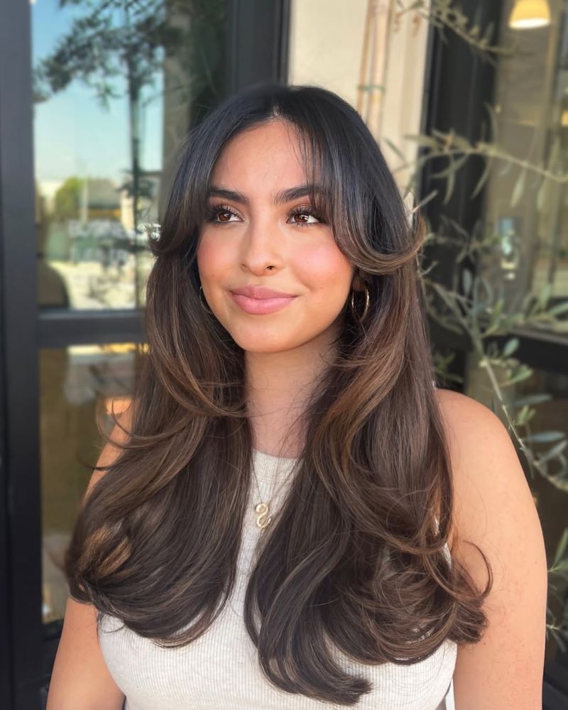 Floating Bangs for a Lightweight Finish