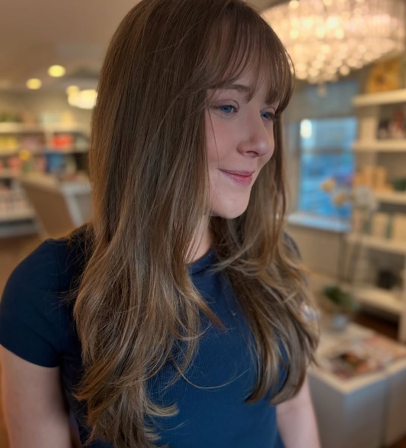 Long Hair with Wispy Ends