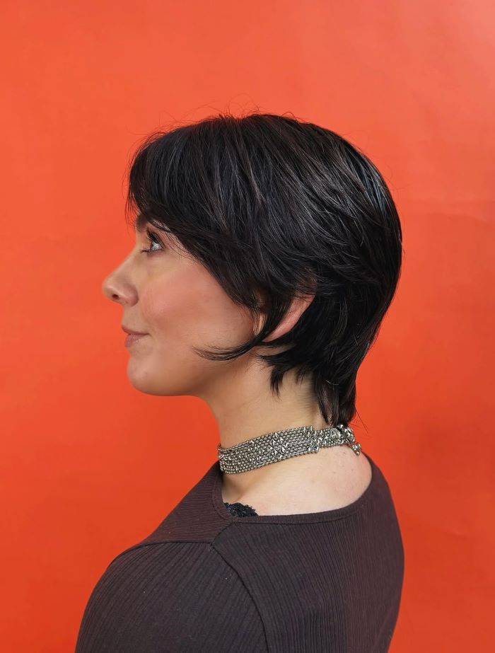 Messy Crop Cut