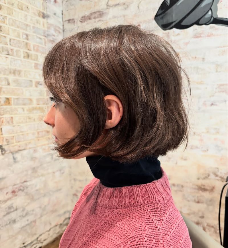 Razor Cut Bob for Soft Edges