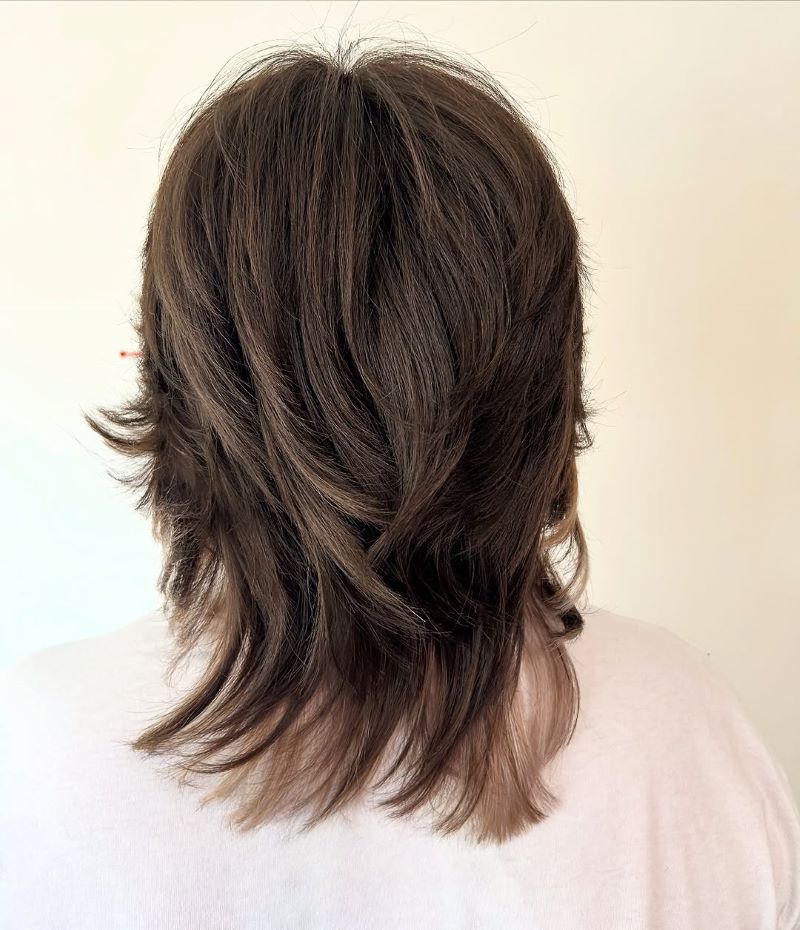 Shag Cut with Natural Texture
