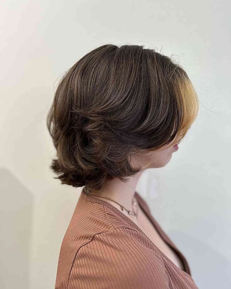 Short Wolf Cut for Thick Waves