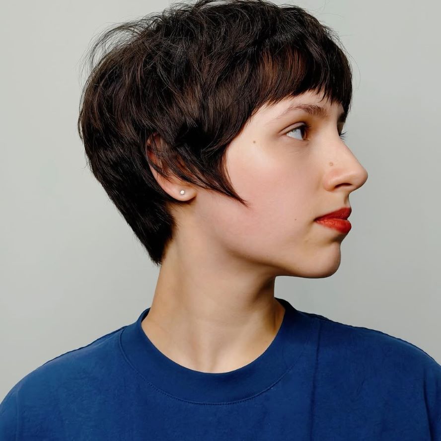 Textured Pixie Cut