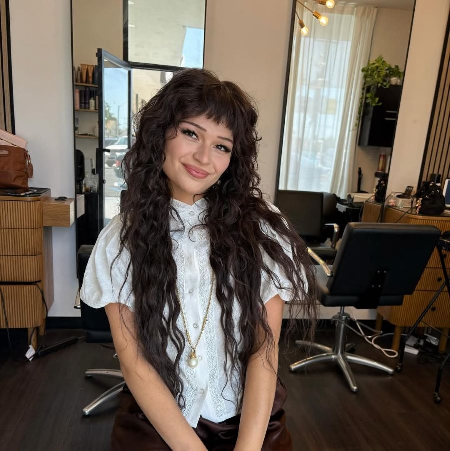Textured Shag for Natural Volume