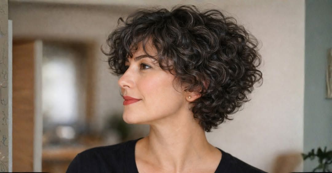 Curly Short Crop