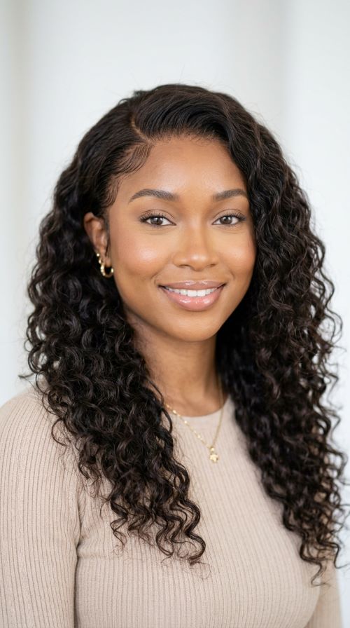 Deep Wave Lace Front Wig