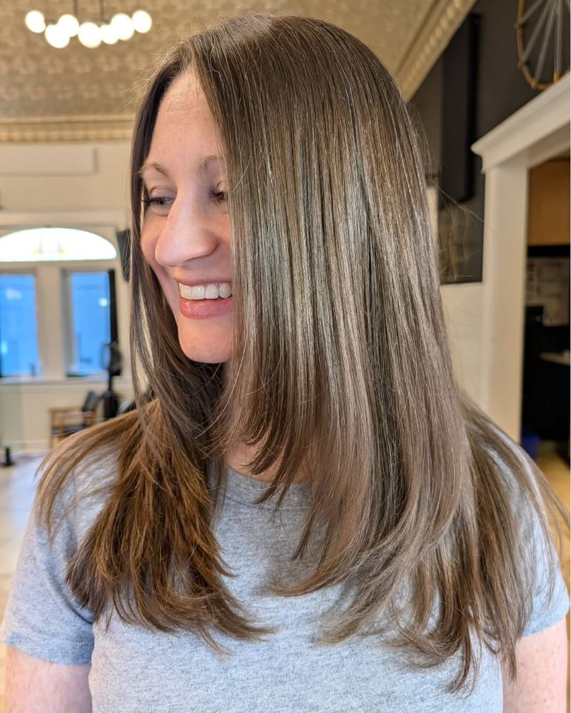 Feathered Layered Cut