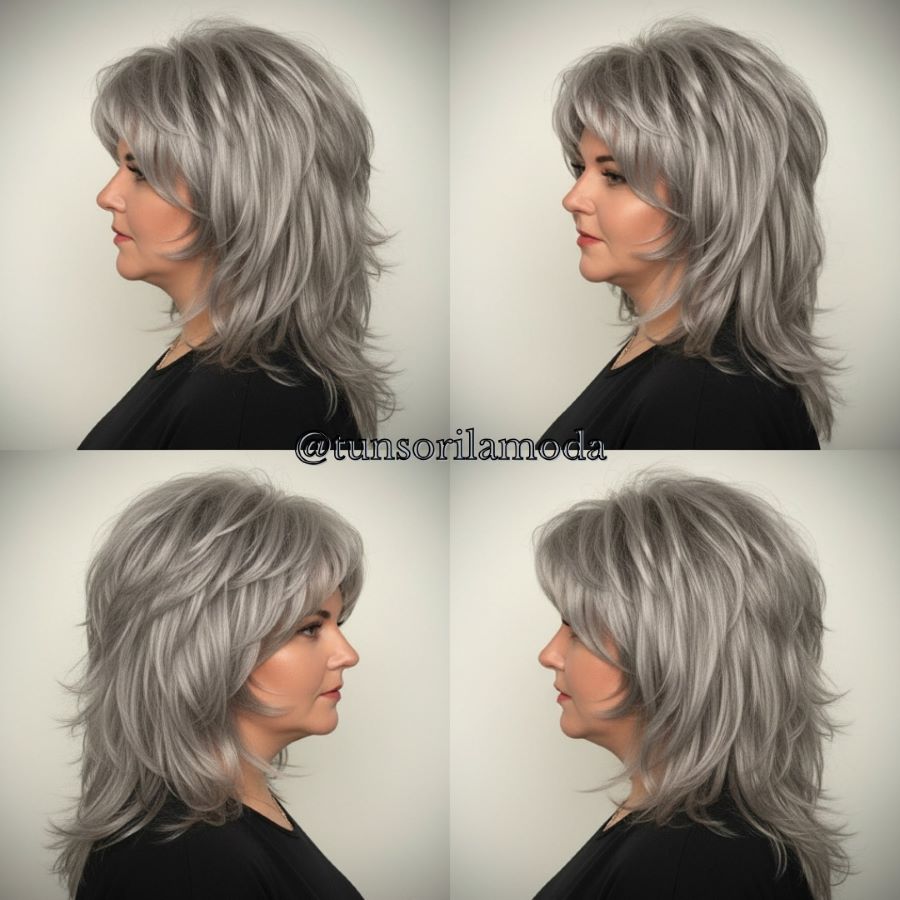 Natural Gray Layered Style