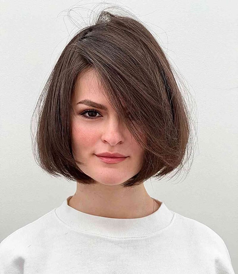 classic chin-length bob