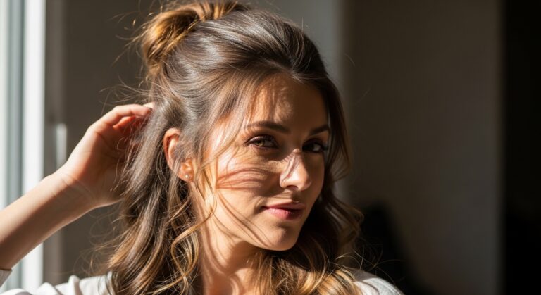 How to Do a Half-Up Bun for a Stunning New Look