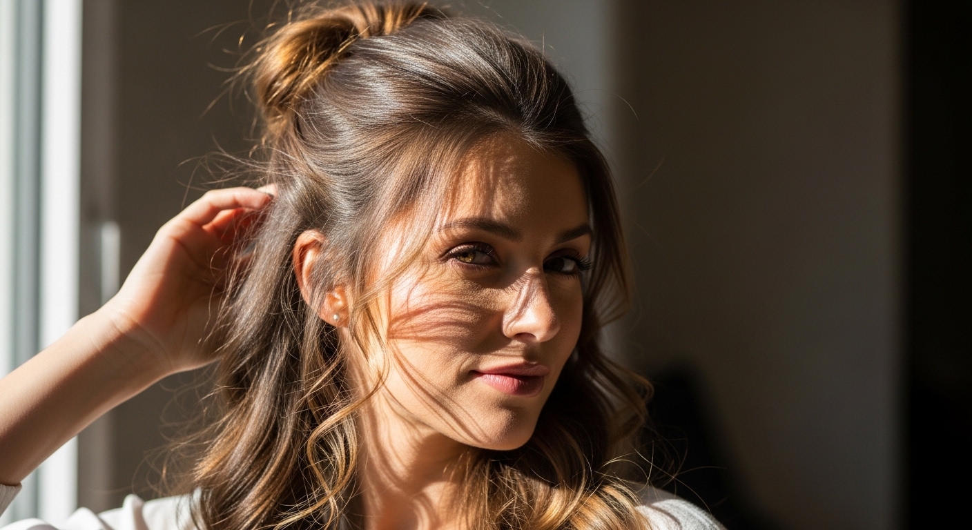 How to Do a Half-Up Bun for a Stunning New Look