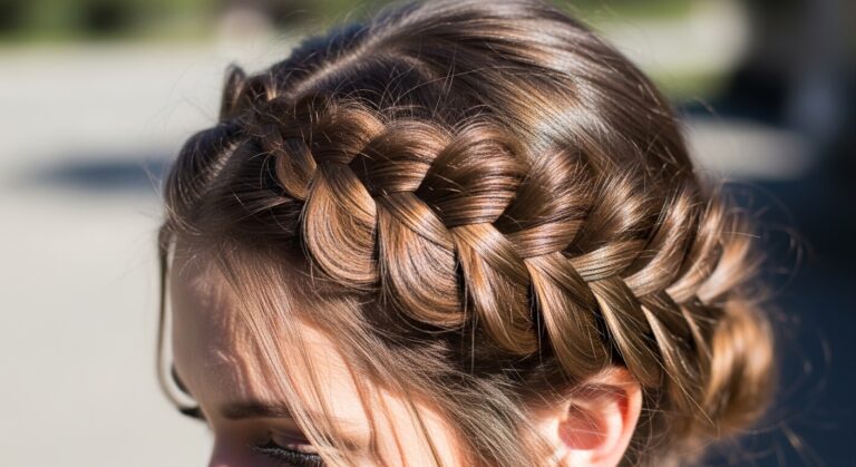 How to Do a Braided Crown for a Stunning New Look