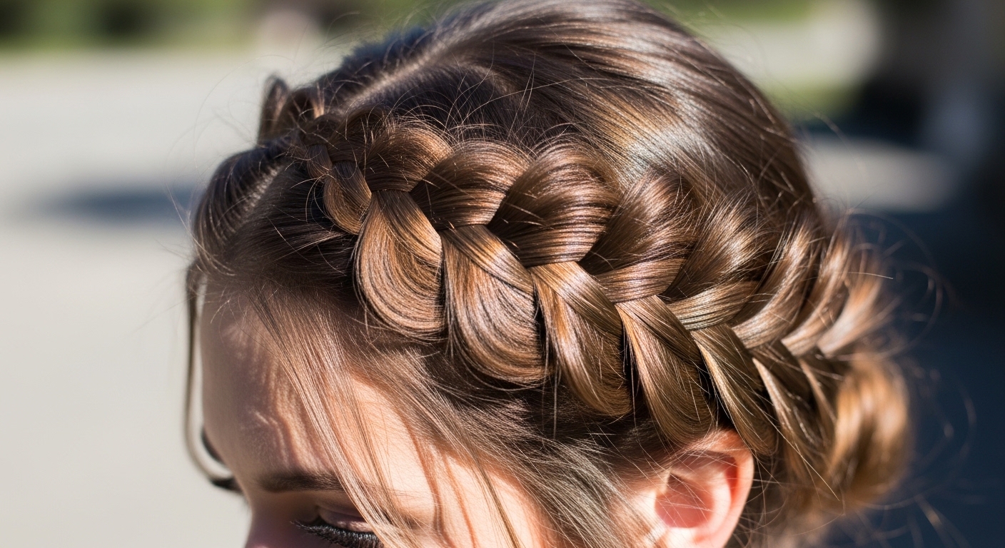 How to Do a Braided Crown for a Stunning New Look
