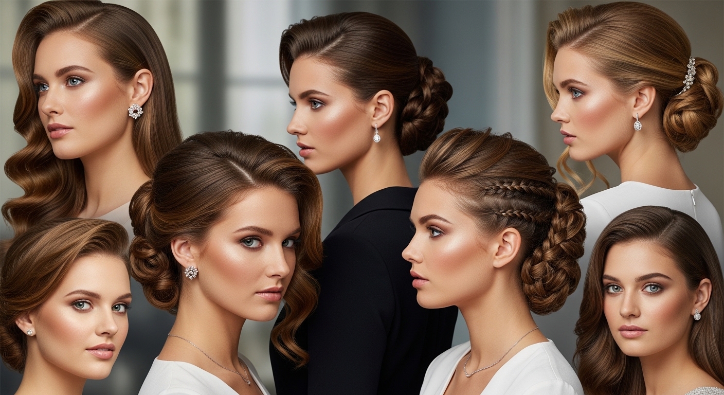28 Glam Hairstyles That Look Event-Ready