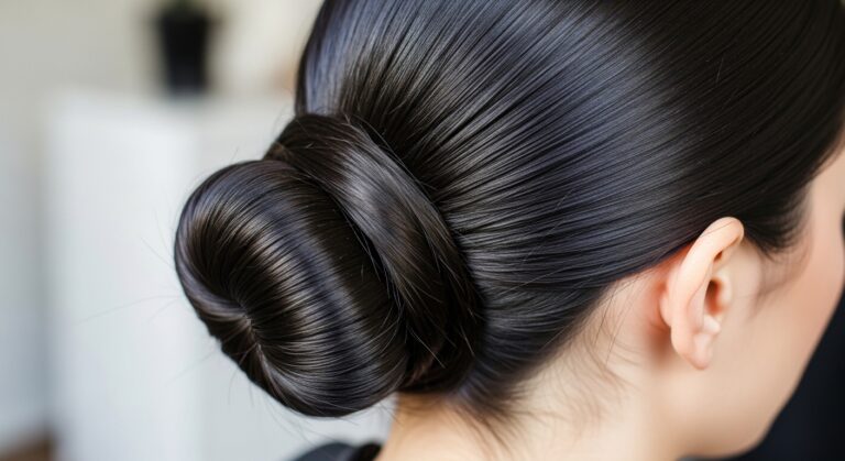 How to Create a Sleek Low Bun That Turns Heads