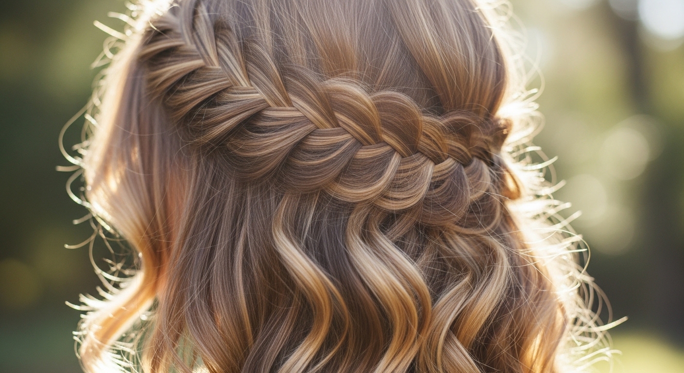 How to Do a Waterfall Braid for a Stunning New Look