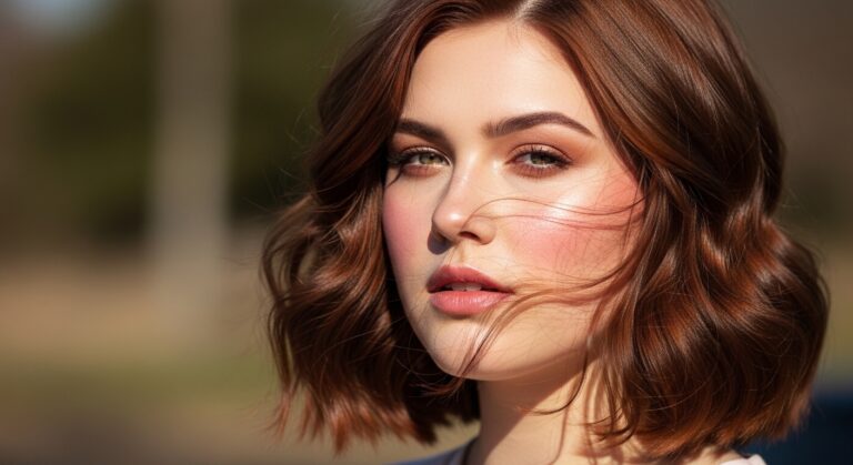 19 Haircuts for Thick Wavy Hair for Round Faces That Slim Your Look